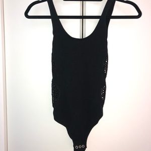 Black bodysuit from TopShop